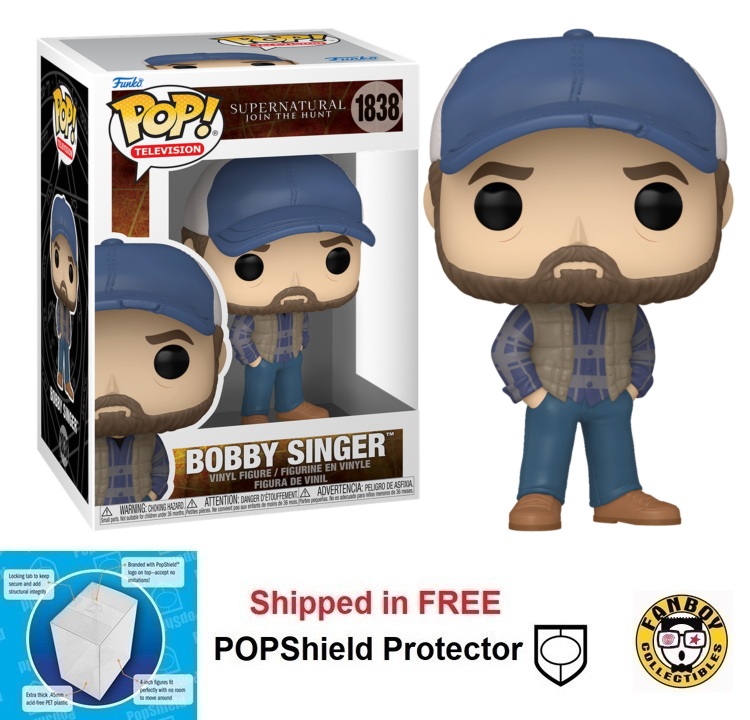 Funko POP TV Supernatural Bobby Singer #1838